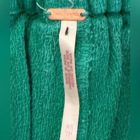 FREE PEOPLE WOMEN’S BARREL/PARACHUTE PANTS W/SIDE POCKET 100% cotton NWOT - Picture 5 of 5